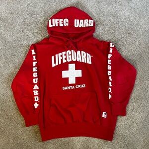 Santa Cruz lifeguard hoodie❤️